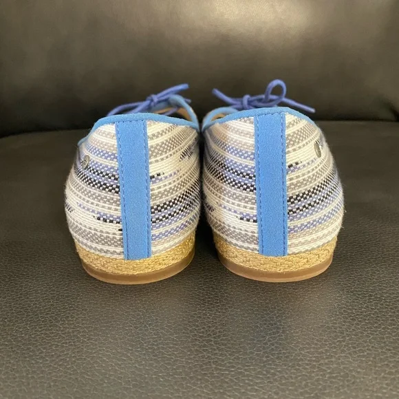 UGG Marleigh Blue Open Toe Flats Size 9 - Picture 7 of 9